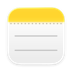 Apple Notes icon